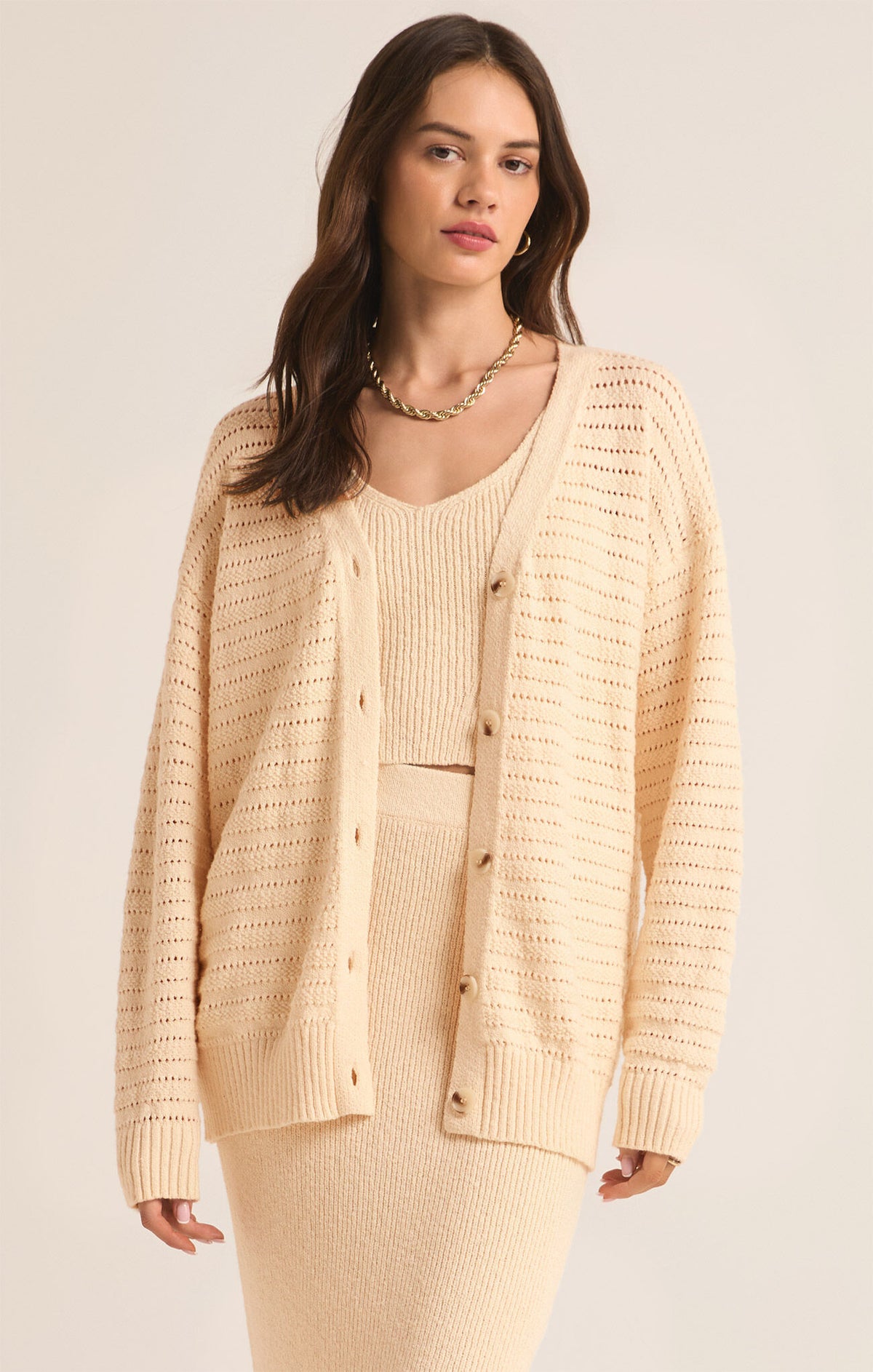 Z SUPPLY - ARCADIA POINTELLE CARDIGAN – swirlboutique