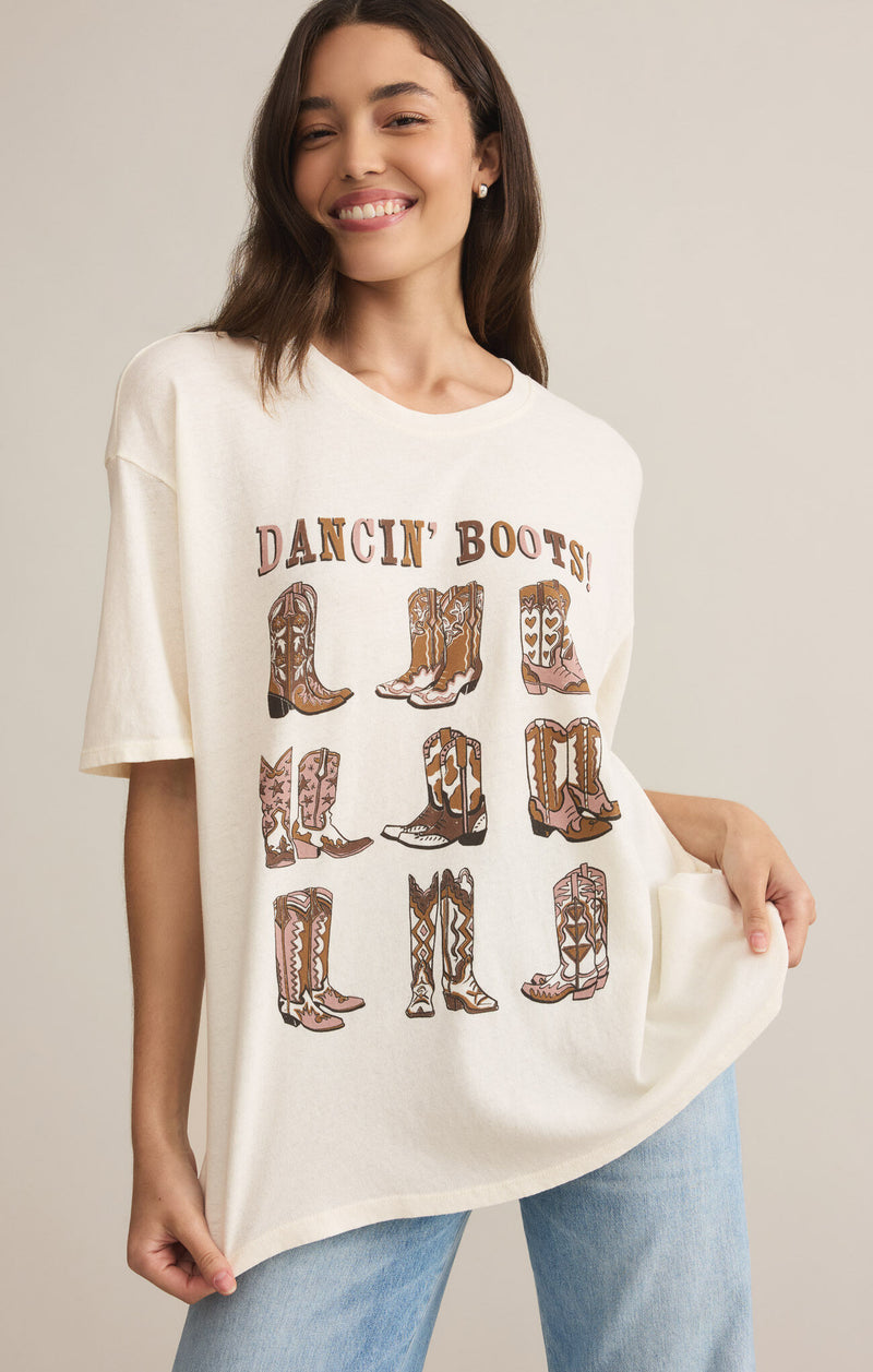 Z SUPPLY - DANCIN BOOTS SO CAL TEE