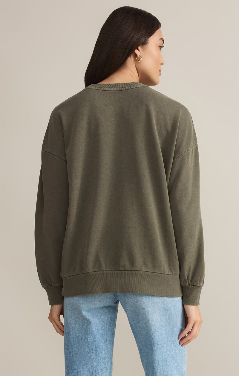 Z SUPPLY - DIAMOND SUNDAY SWEATSHIRT