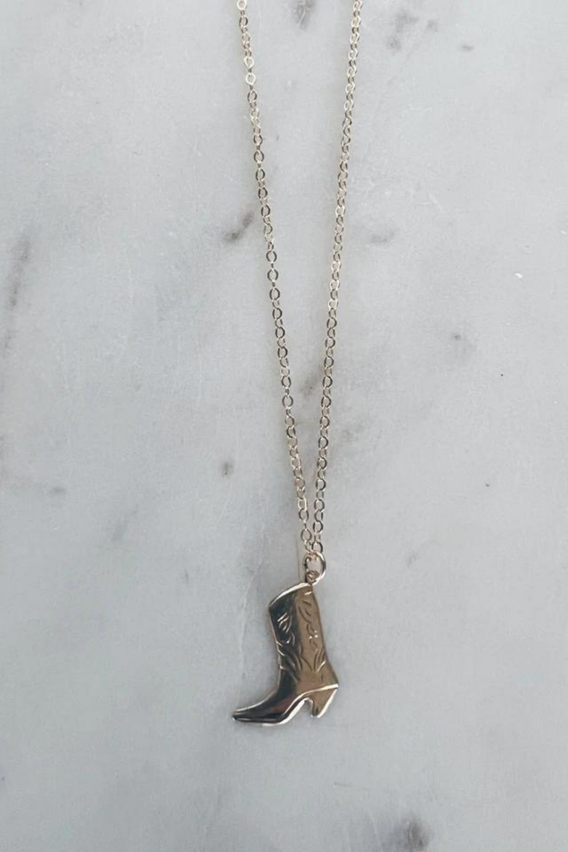 MAC + RY JEWELRY - DIRT ON MY BOOTS NECKLACE