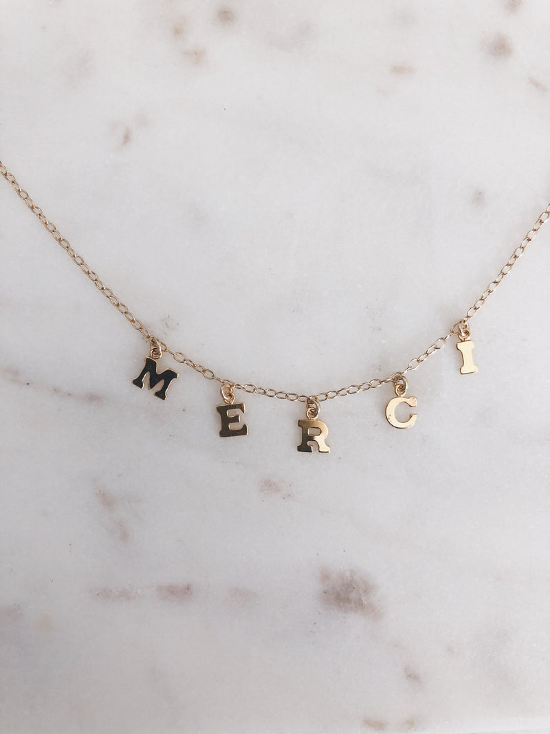 MAC & RY JEWELRY - KEEP IT REAL NAME NECKLACE