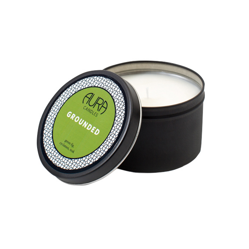 AURA CANDLE - GROUNDED TRAVEL CANDLE