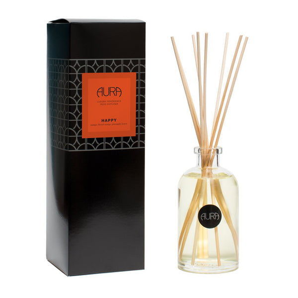 AURA CANDLES - HAPPY REED DIFFUSER