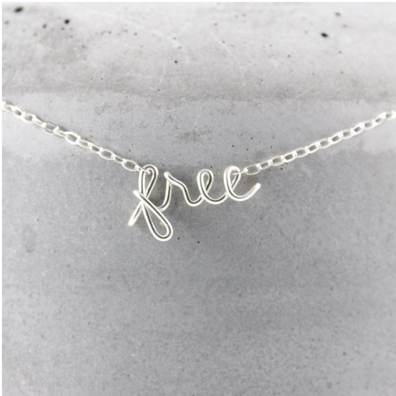 WIRED FOR FREEDOM - SPEAK IT NECKLACE