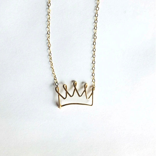 WIRED FOR FREEDOM - CROWNED NECKLACE